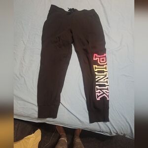 VS PINK Banded Jogger Sweatpants Size Large